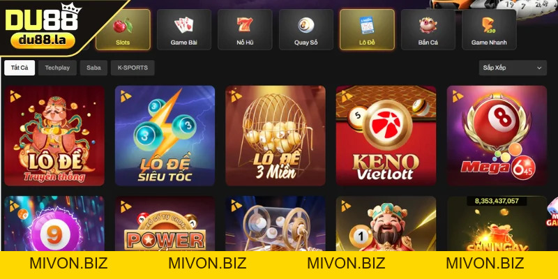 Số Lô Đề - Cơ Hội Đổi Đời Chỉ Sau Một Đêm Tại DU88 - mivon