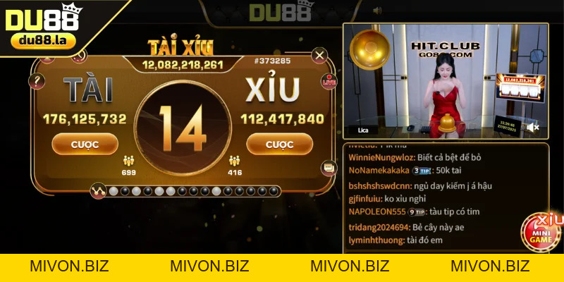 Kinh Nghiệm Chơi Tài Xỉu Bất Bại Từ Chuyên Gia Tại DU88 - mivon