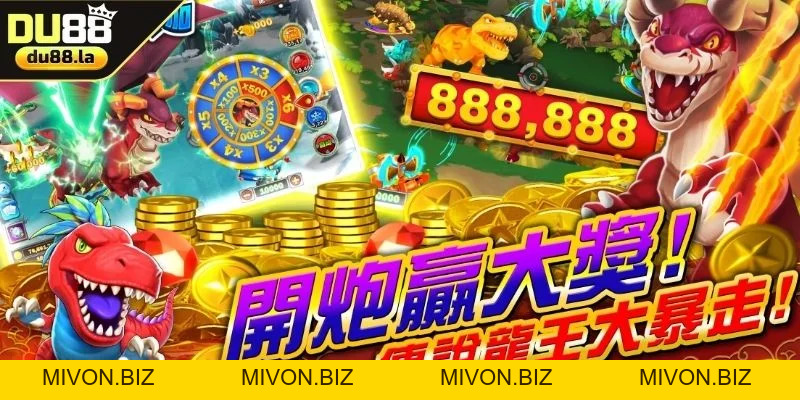 Bắn Cá Dino Fishing – Thiên Đường Đổi Thưởng Hấp Dẫn Nhất - mivon