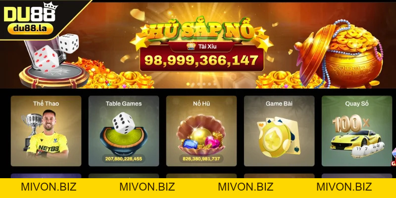 Số Lô Đề - Cơ Hội Đổi Đời Chỉ Sau Một Đêm Tại DU88 - mivon