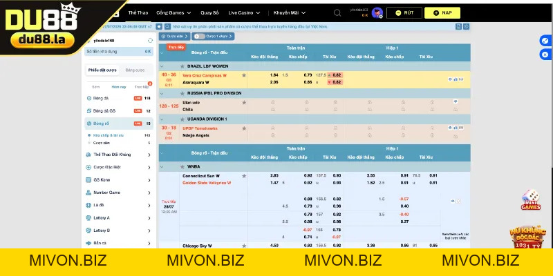 Cá Độ Thể Thao Ảo DU88: Trò Chơi Mới Cho Dân Cá Cược Online - mivon