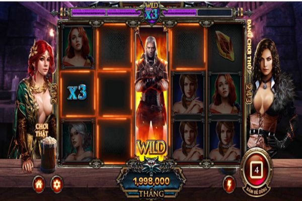 Trải nghiệm slot game The Witcher K8cc - mivon Trải nghiệm slot game The Witcher K8cc - mivon